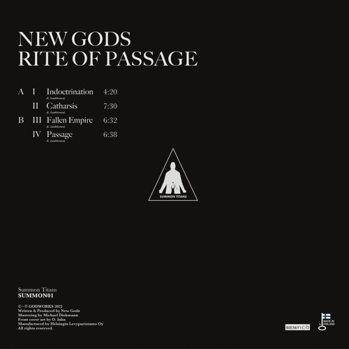 New Gods - Rite Of Passage // SUMMON01
