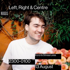 Left Right & Centre - NOODS Radio - Stress Less (Hour) - 13/08/22