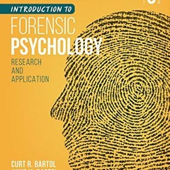 ACCESS EPUB KINDLE PDF EBOOK Introduction to Forensic Psychology: Research and Application by  Curti