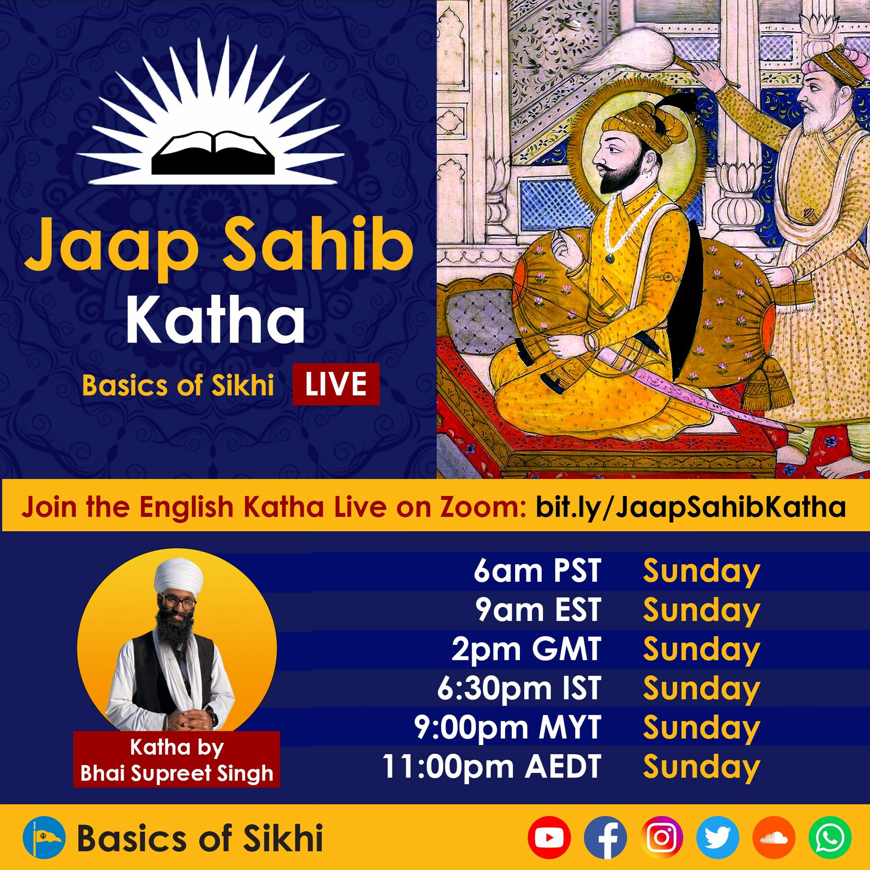 #33 Chhand 35: Chachri Chhand | Jaap Sahib Katha | Bh Supreet Singh episode artwork