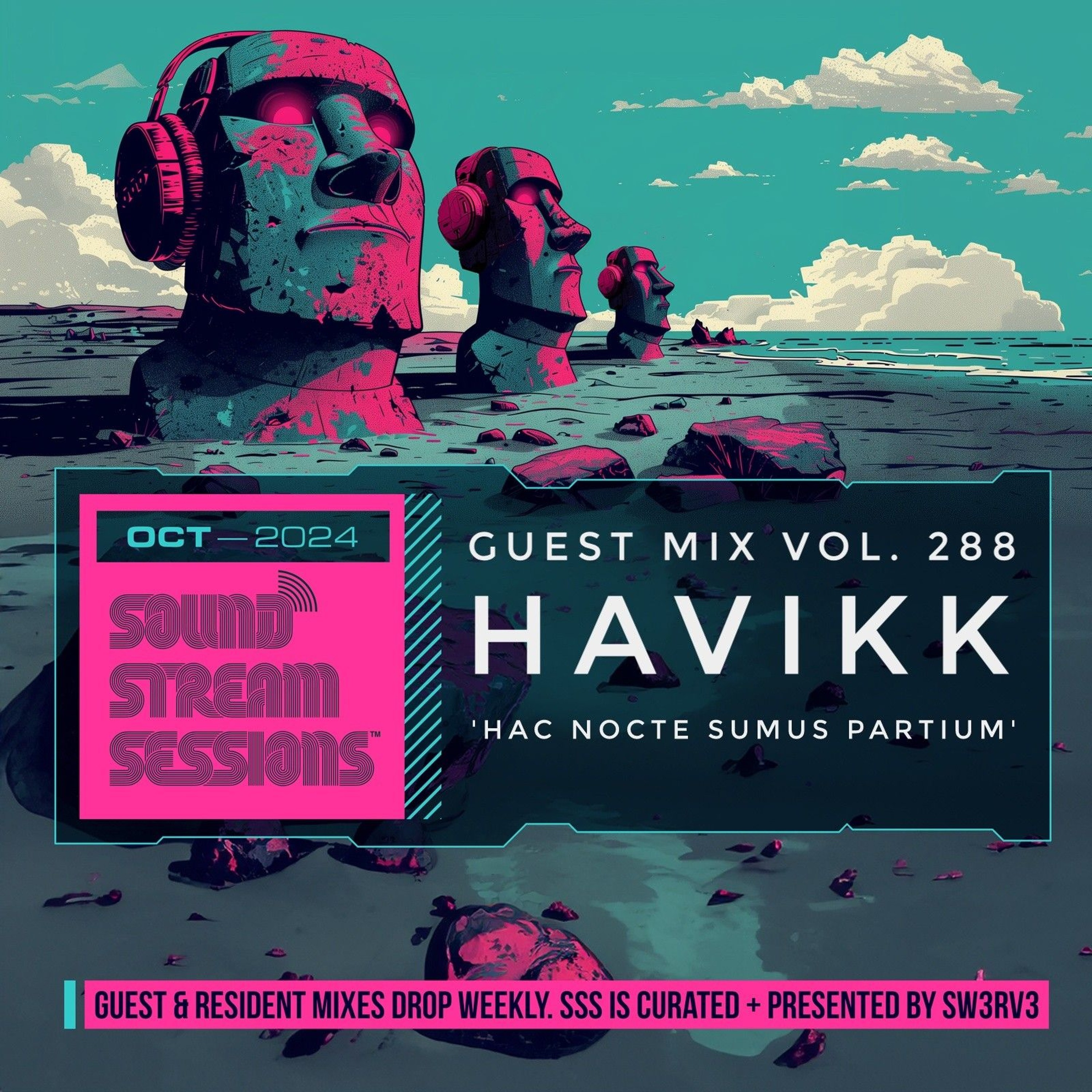Guest Mix Vol. 288 'Hac Nocte Sumus Partium' (Havikk) Exclusive DnB Session episode artwork