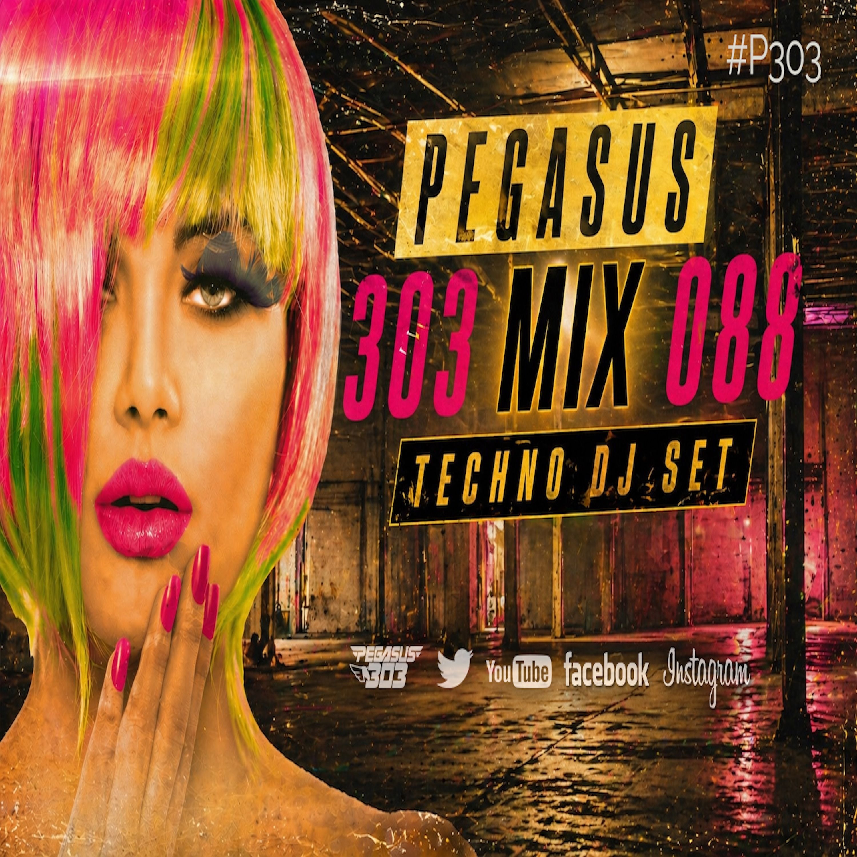 🎧 Pegasus 303 Mix 088 – Dark & Driving Techno DJ Mix episode artwork