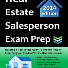 Download PDF National Real Estate Salesperson License Exam Prep Everything