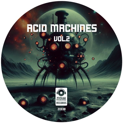 ZC038 - Akkaelle - Planet P - Acid Machines vol. 2 - Zodiak Commune Records