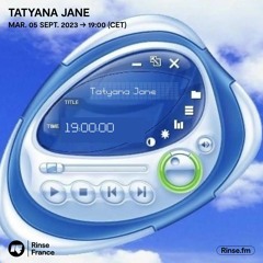 Tatyana Jane - 05 Septembre 2023