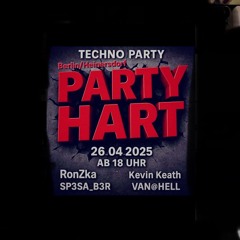 Techno Party 26.4.25 RonZka SP3SA_B3R Kevin Keath