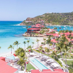 LUNCH - SAINT BARTH // EDEN ROCK // BY STEPHANE GENTILE
