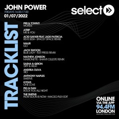 John Power - EP 109 - 01.07.22 - Select 94.4FM