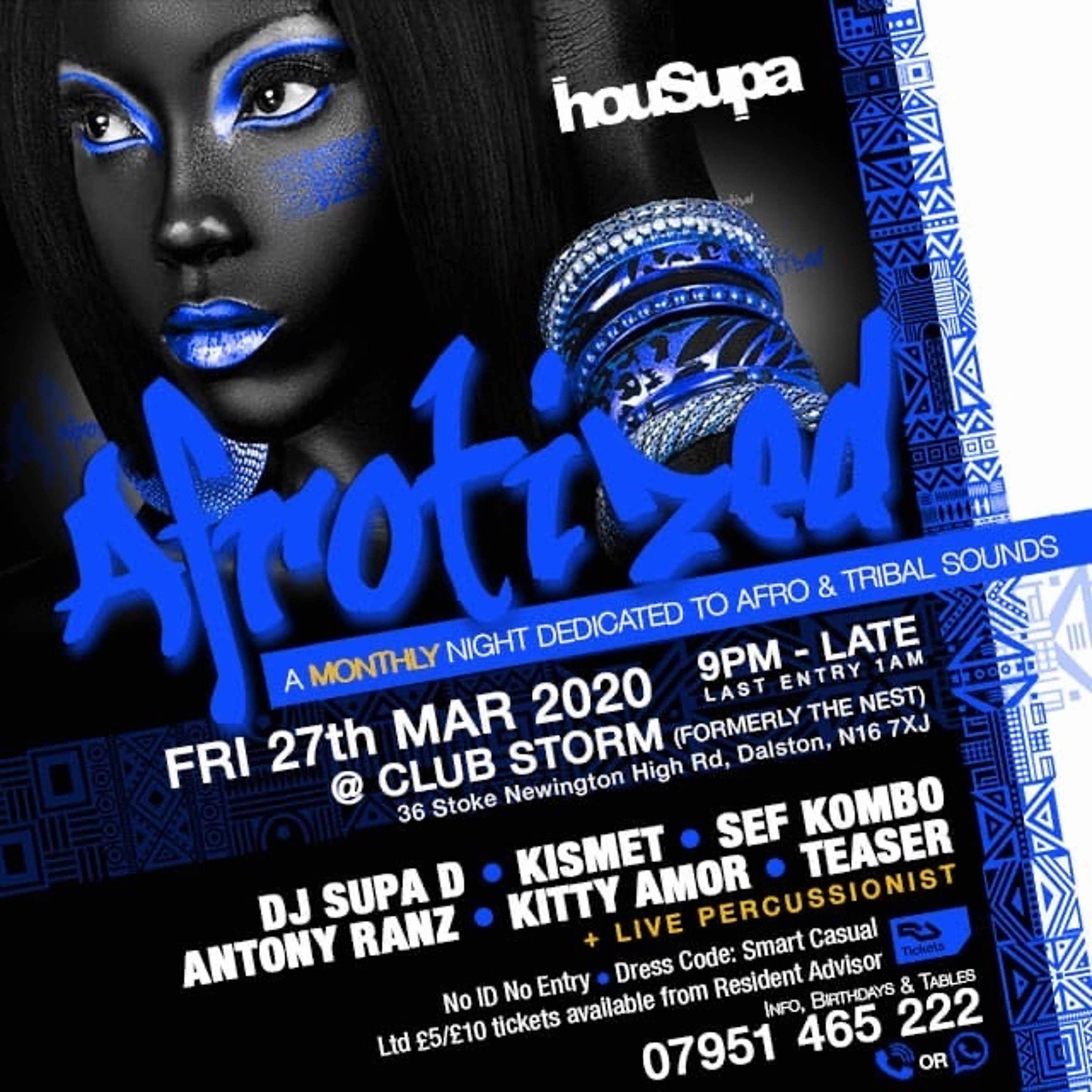 SUPA D B2B KISMET LIVE @AFROTIZED FEB 2020