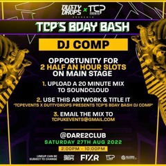 PYRETIK - TCPEVENTS X DUTTYDROPS PRESENTS TCP'S BDAY BASH DJ COMP