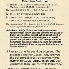 Refuting Calvinism - Refutation Of The Calvinist TULIP Part 2 I-P