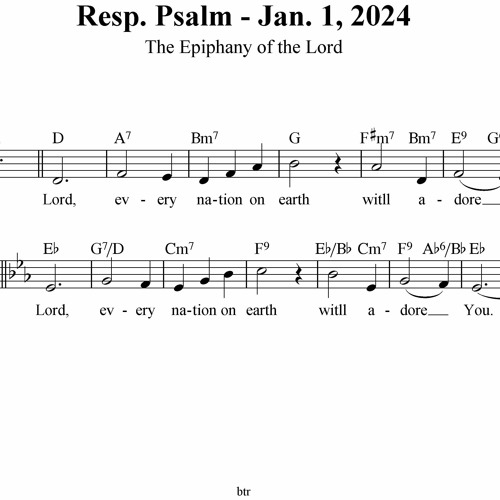 Stream (ENGLISH) Resp. Psalm Jan72024The Epiphany of the Lord by