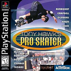 Tony Hawk Pro Skater 1 - Menu.