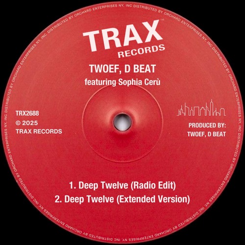 TWOEF, D BEAT - Deep Twelve feat. Sophia Cerù