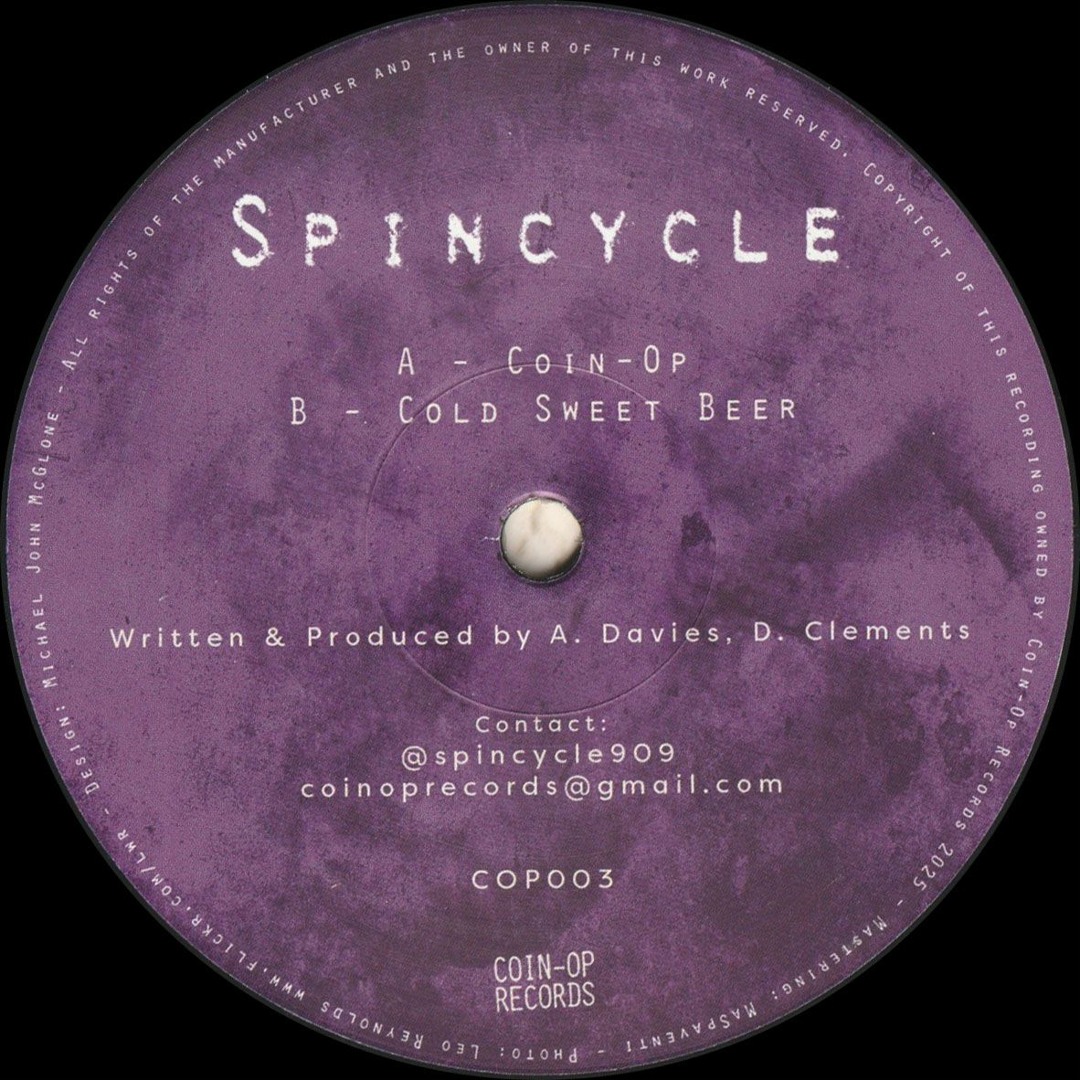 Stream Spincycle - Coin-Op / Cold Sweet Beer (Reissue) (COP003) by