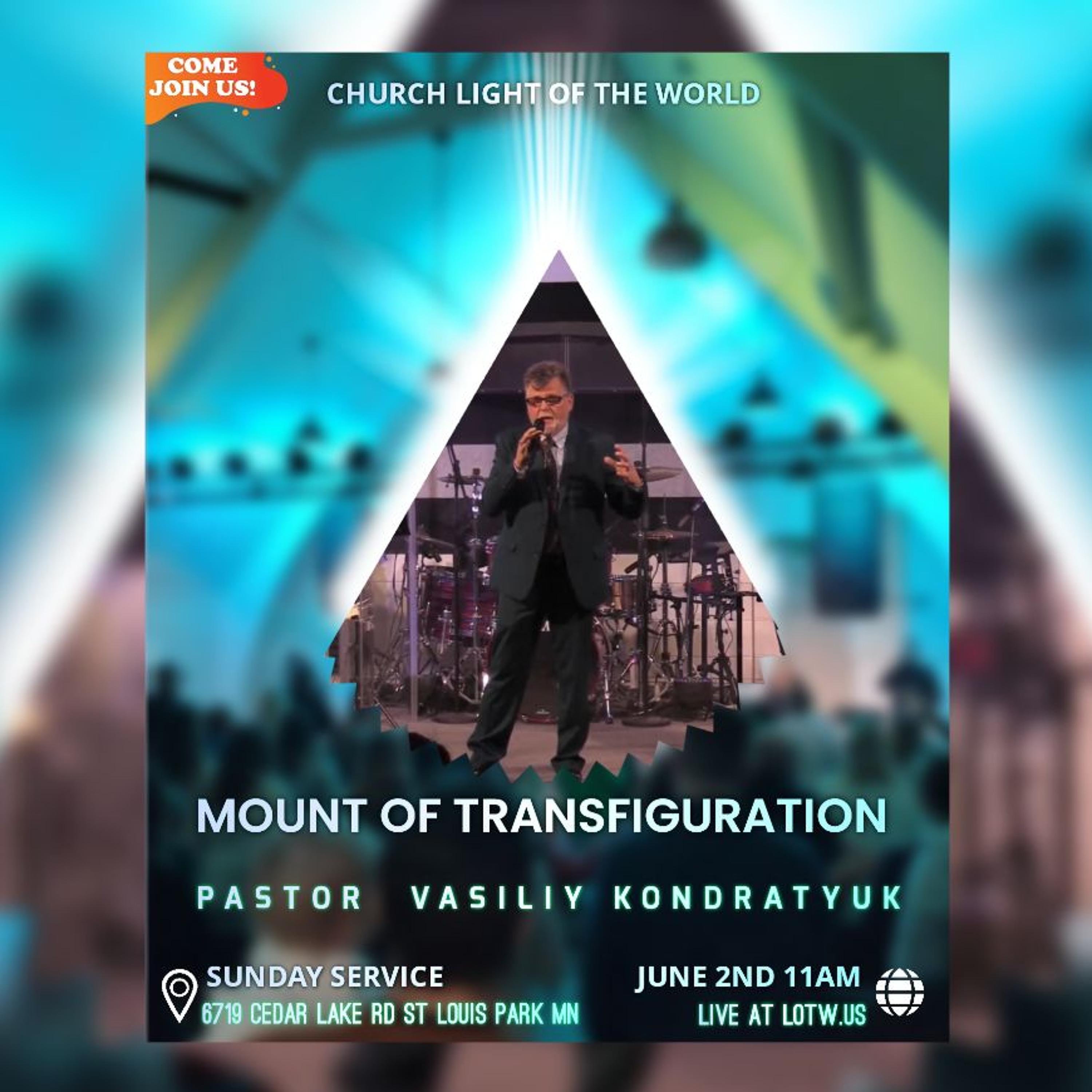 Mount of Transfiguration | Sr Pastor Vasiliy Kondratyuk | 06.02.24 episode artwork
