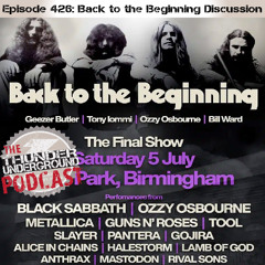 Episode 426 - Back to the Beginning Discussion