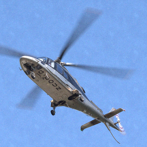 Agusta A109S  Helicopter - Landing
