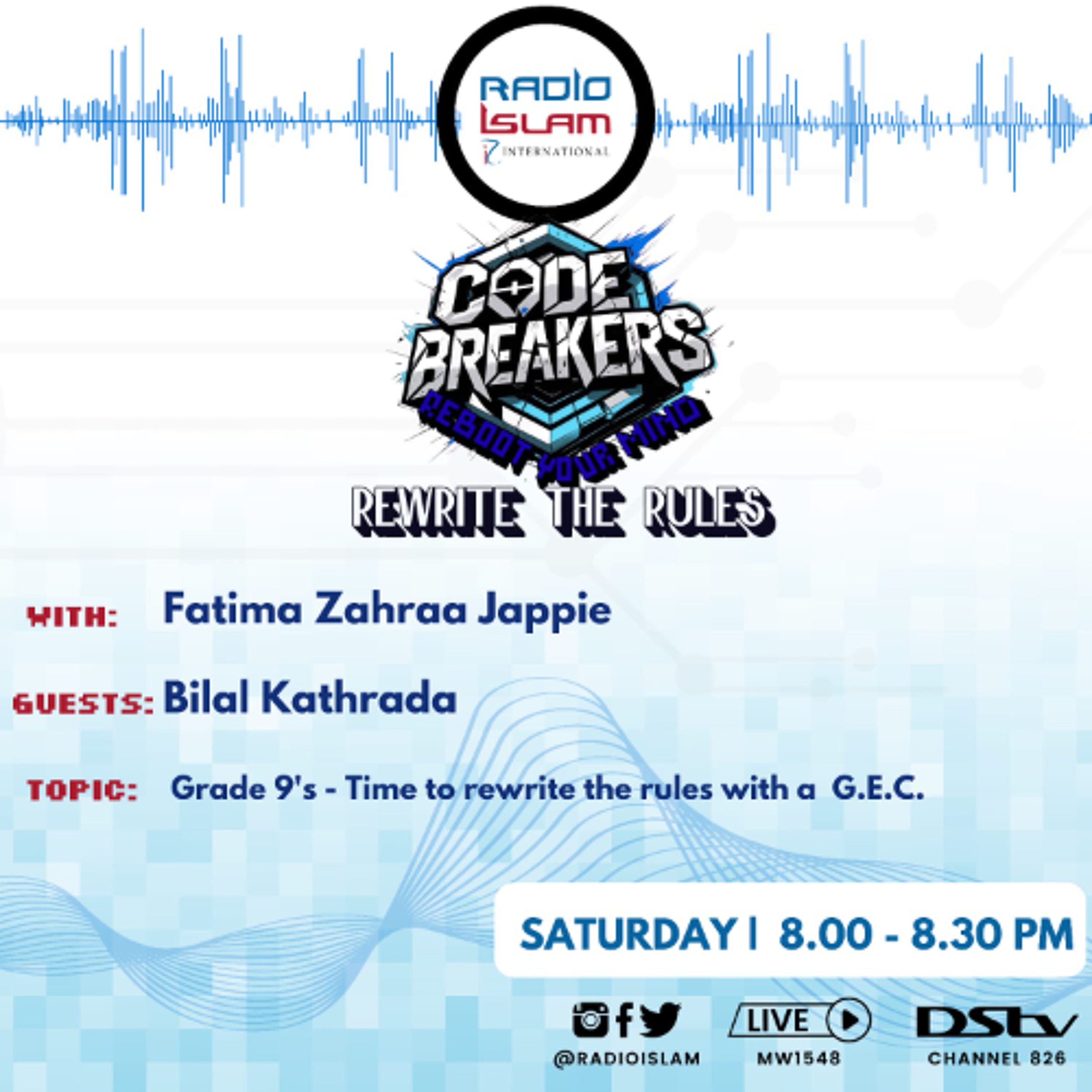 Code Breakers - Time to Rewrite The Rules With a G.E.C