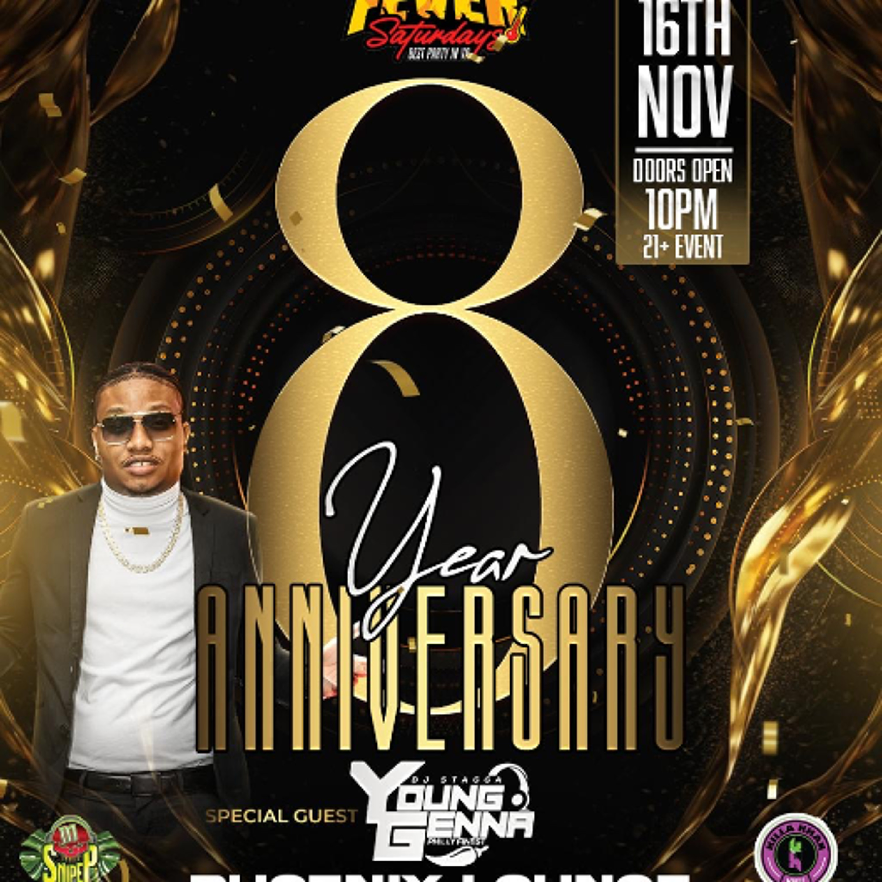 FEVER SATURDAYS 8 ANNIVERSARY episode artwork