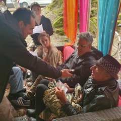 Interview de "Raoul Petite" aux carrières de Boisseron
