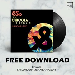 FREE DOWNLOAD: Chicola - Childhood (Juan Sapia Edit)