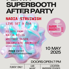 Flinta* Superbooth Afterparty - 10.05.2025 - 343 Labs Riverside Studios Berlin <Upbeat House>
