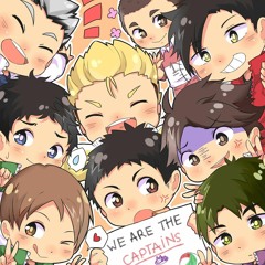 [Haikyuu!!] Captains - Queen Of Hearts [8D USE HEADPHONE]