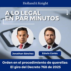 Orden en el procedimiento de querellas: El giro del Decreto 768 de 2025