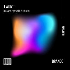 I Won't (Brando Extended Club Mix)Feat. Beth