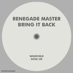 Renegade Master x Bring it back (TikTok Remix)