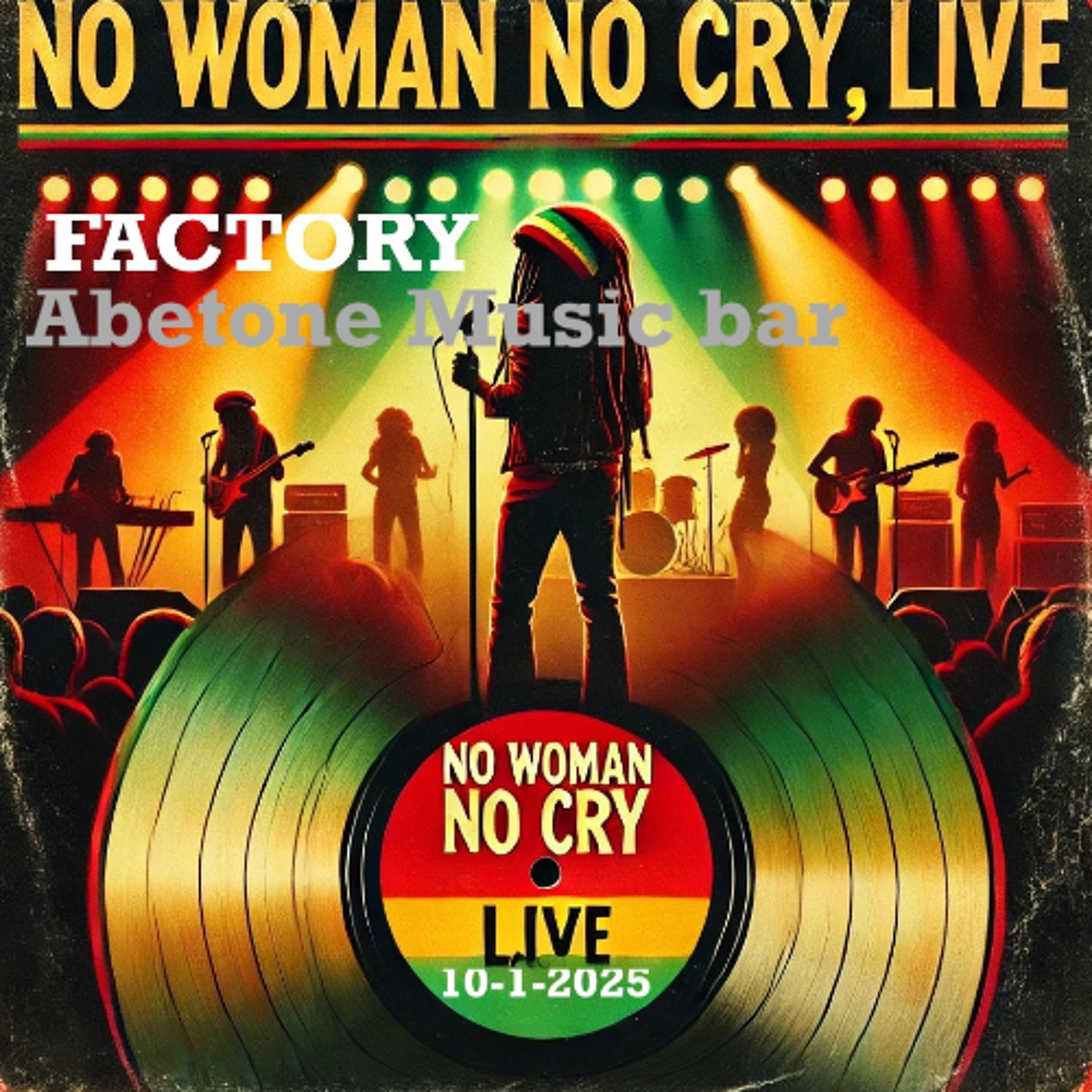 No woman No cry (BY FACTORY) Live@Abetone Music Bar-Sassari 10-01-25 episode artwork