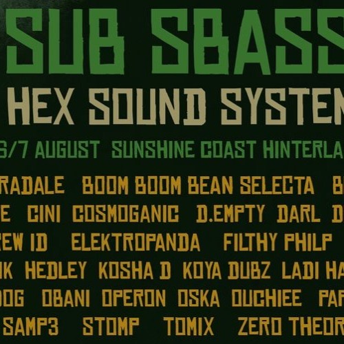 Sub Sbass Inna Jungle - 3am Wind Down Set