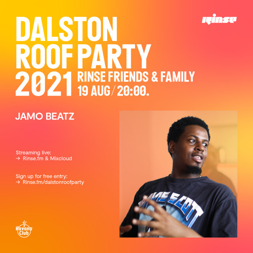 Dalston Roof Party: Jamo Beatz - 19 August 2021