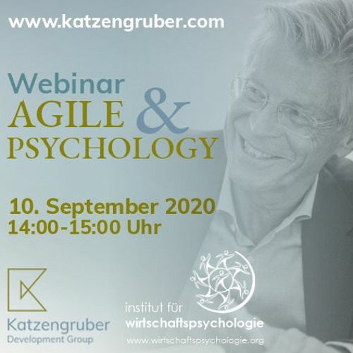 Webinar "AGILE & PSYCHOLOGY" mit Dr. Rainer Buchner und Andreas Pförtner