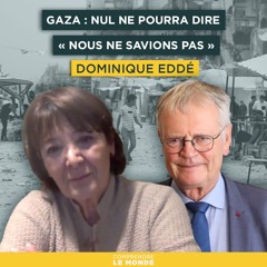 Gaza : Nul ne pourra dire "Nous ne savions pas". Avec Dominique Eddé  | Entretiens géopo