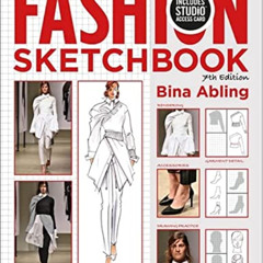 FREE EPUB 🗸 Fashion Sketchbook: Bundle Book + Studio Access Card by  Bina Abling [EP