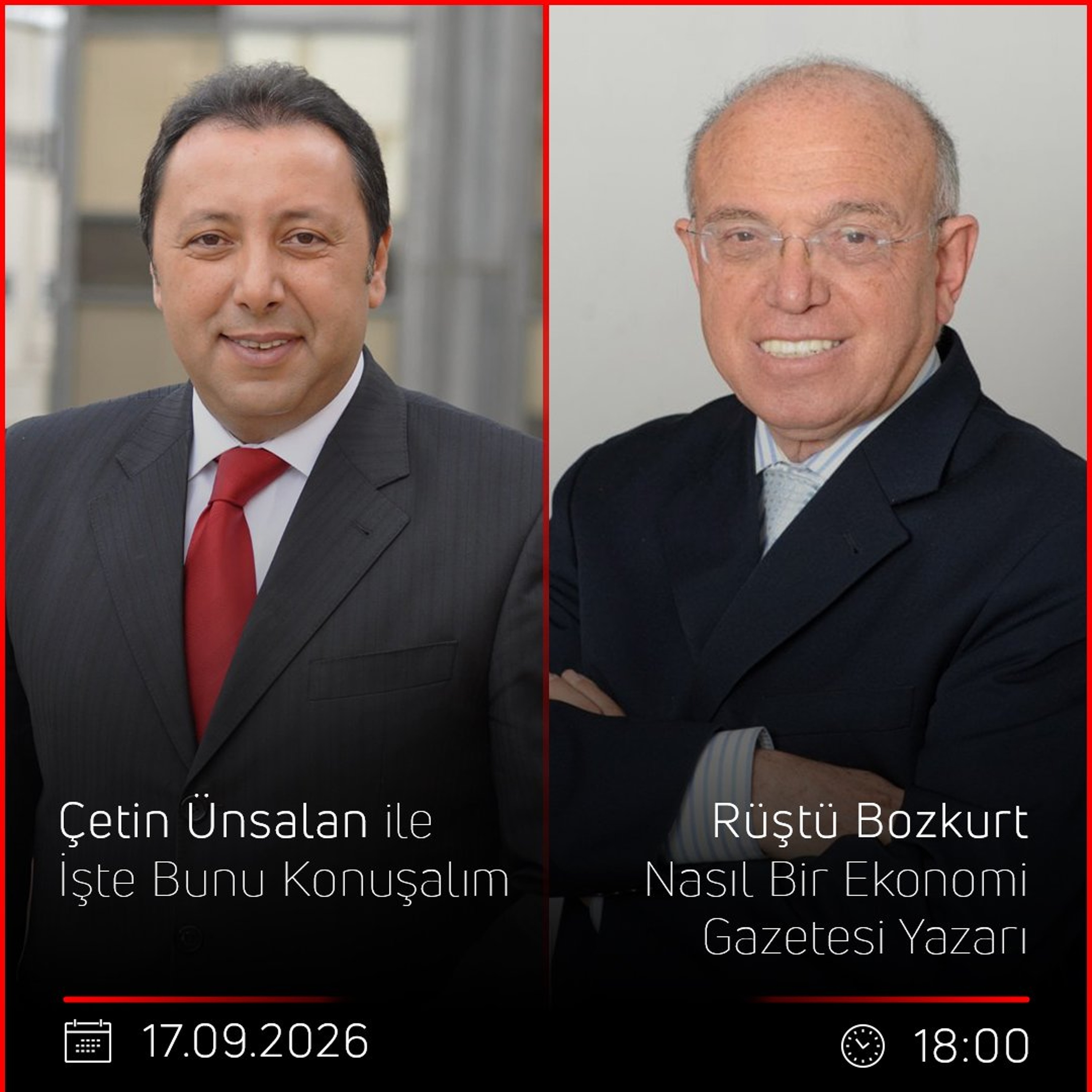 Rüştü Bozkurt - Çetin Ünsalan ile İşte Bunu Konuşalım