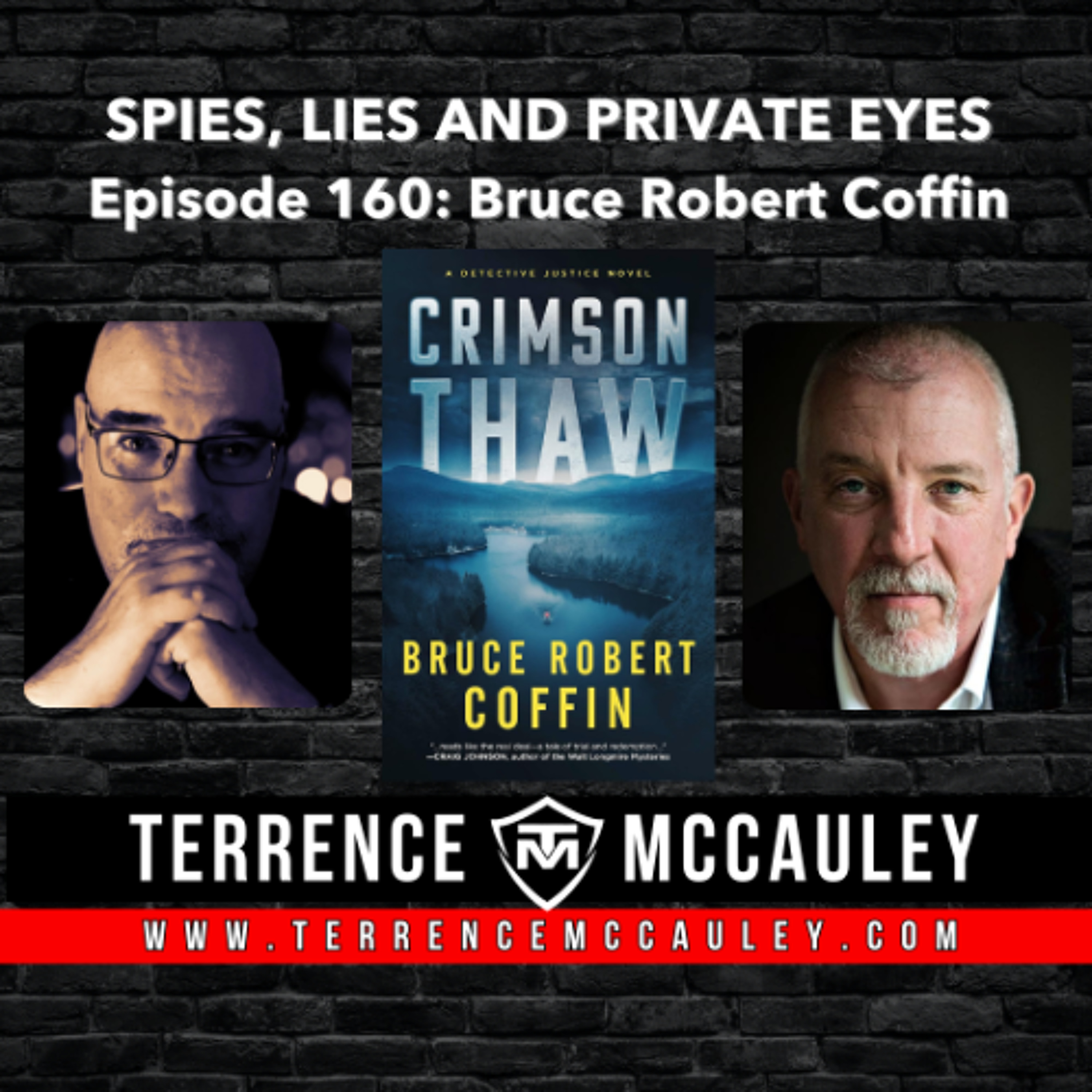 Bruce Robert Coffin: CRIMSON THAW, the first book in a new police procedural series episode artwork
