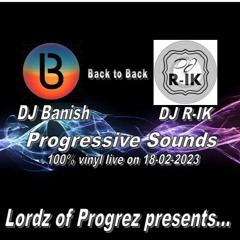 Deep & Dark Progressive vinyl set DJ Banish vs DJ R-IK B2B 18-02-2023