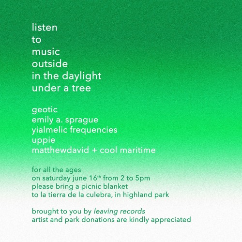 Cool Maritime and Matthewdavid's Mindflight Under The Tree 7.16.18