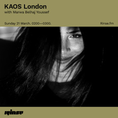 Kaos London with Marwa Belhaj Youssef  - 21 March 2021