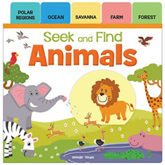 [Free] EPUB 📝 Seek And Find - Animals : Early Learning Board Books With Tabs by  Won