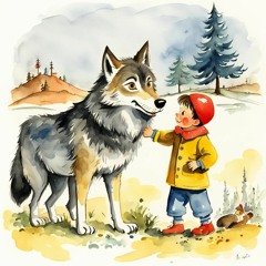 el niño y el lobo
