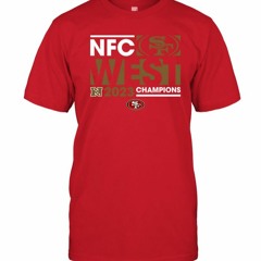 San Francisco 49ers 2023 NFC West Division Champs T Shirt