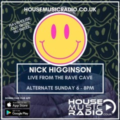 House Music Radio - The Rave Cave Live #45 -- 20/10/24