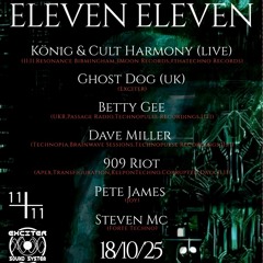 KÖNIG Eleven Eleven Promo (live hardware set)