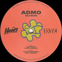 Admo - Elysus (HAWS021)