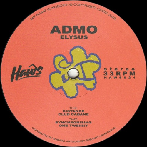 Admo - Elysus (HAWS021)