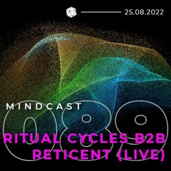 MINDCAST 089 by Ritual Cycles B2B Reticent (Live)